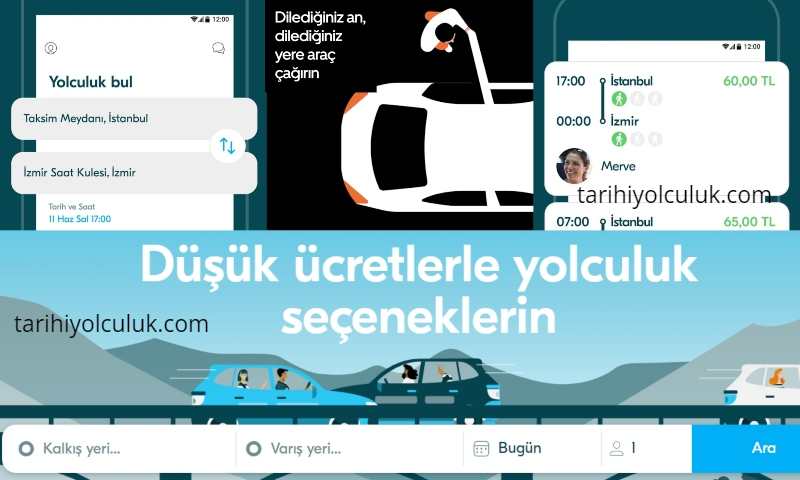 Yolculuk Paylaşım Uygulamaları [Android ve iOS] Çevreci Ulaşım