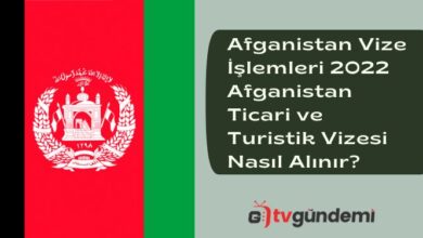 Afganistan Vize Islemleri 2022 Afganistan Ticari ve Turistik Vizesi Nasil