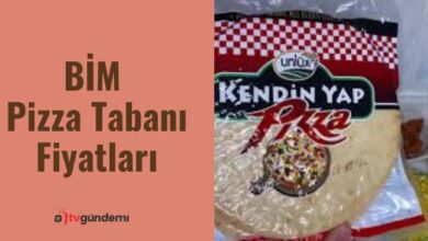 BIM Pizza Tabani Fiyatlari