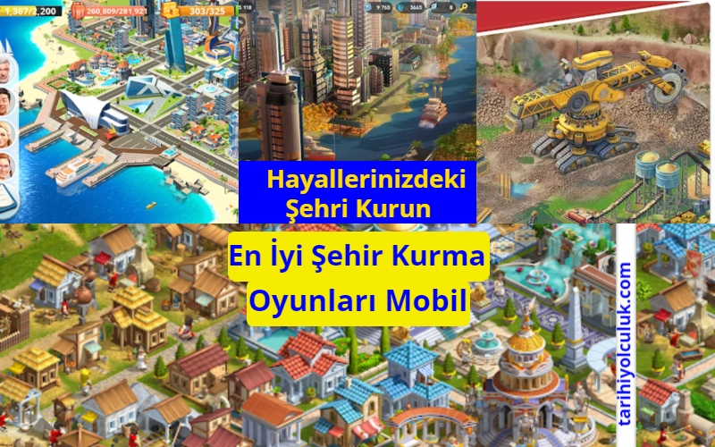 En İyi Şehir Kurma Oyunları Mobil [Android ve iOS] Ücretsiz İNDİR