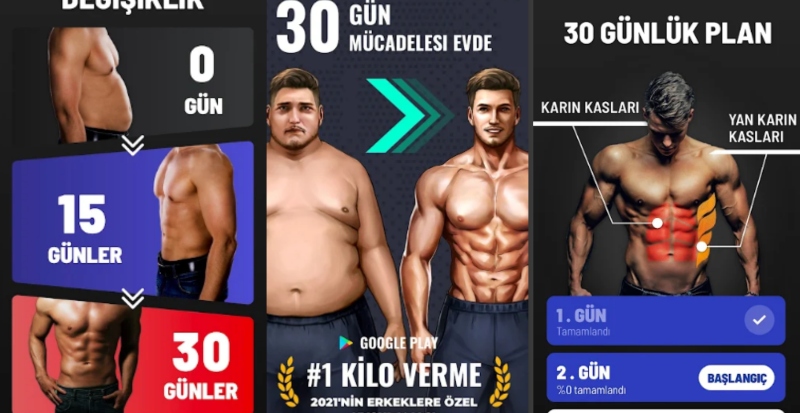 En İyi Spor Uygulamaları [Android ve iOS] Evde Karın Kası Yapın