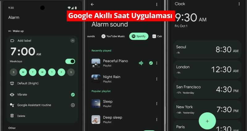 Google Saat Uygulaması [Ücretsiz] İNDİR