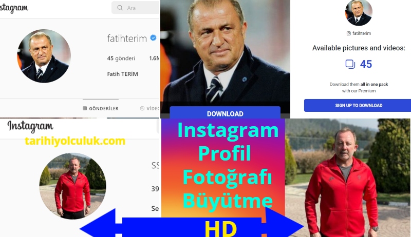 Instagram Profil Fotoğrafı Büyütme HD [Programlı ve Programsız] İNDİR