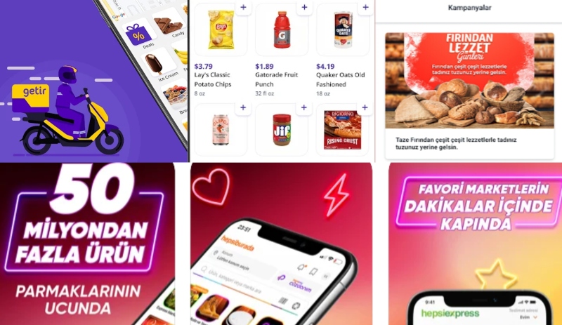 Süpermarket Alışverişi Uygulamaları [Ucuz ve Hızlı] Online Mobil