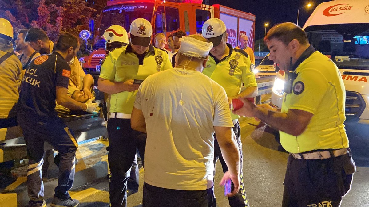 Beşiktaş’ta otomobil dehşet saçtı: 7 yaralı #4