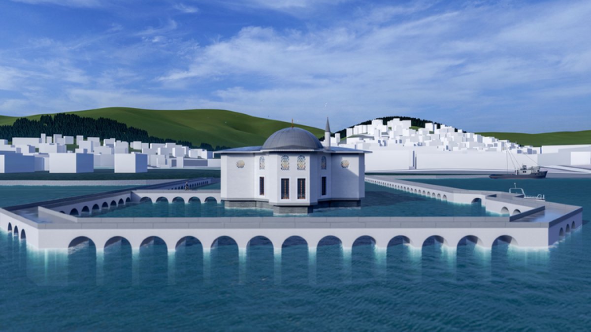 Deniz üstünde inşa edilen Sultaniye Köşkü yeniden modellendi #2