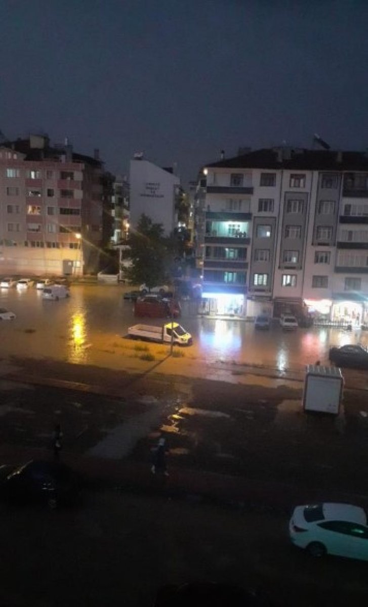 Sinop Boyabat ta sağanak sonrası su baskını #3