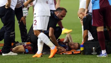 Trabzonspor'dan Edin Visca'nın sakatlığına ilişkin açıklama