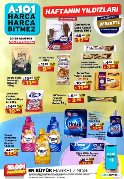 1660930495 501 A101 etiket fiyatlarini yeniledi Yeni fiyat listesi ortaligi karistiracak Sabah