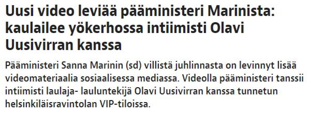 Finlandiya Başbakanı Marin in yeni görüntüsü sızdırıldı #1