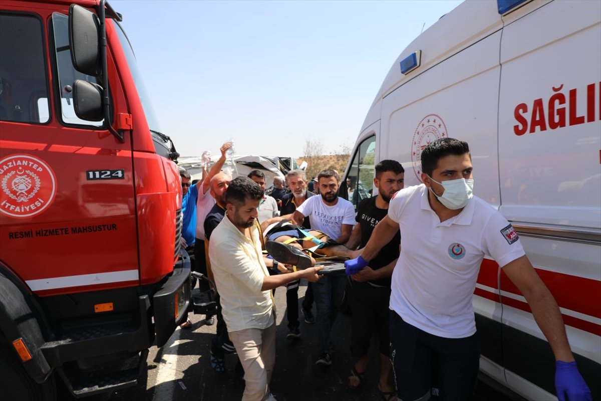 Gaziantep teki kazada can kayıpları yaşandı #8