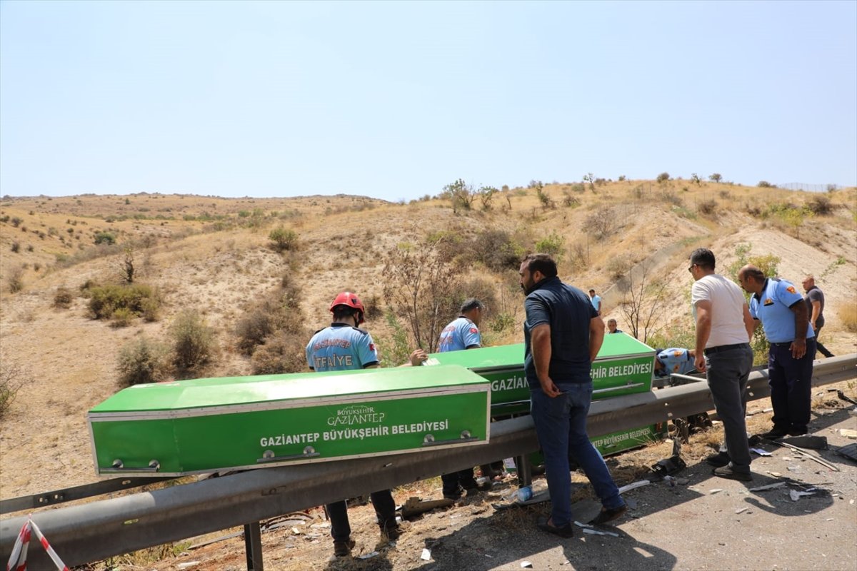 Gaziantep teki kazada can kayıpları yaşandı #8