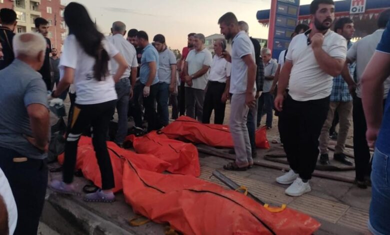 Mardin Derik'te feci kaza: 2 gözaltı