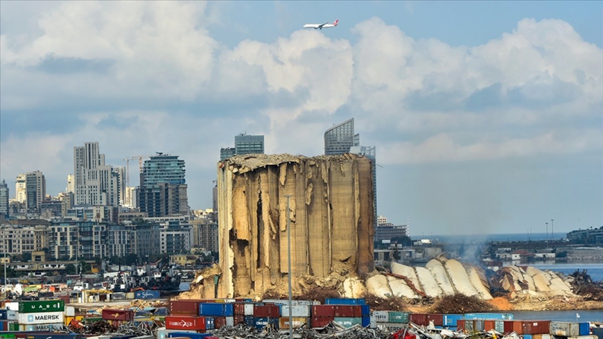 Beyrut Limanı’ndaki silonun sağlam kısımları anıtlaştırılacak #3