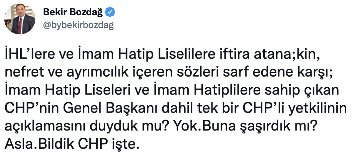 Bakan Bozdağ: CHP, İHL liler ile böyle mi helalleşecek #2