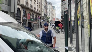 Belçika'da minibüs restoran bahçesine çarptı: 6 yaralı