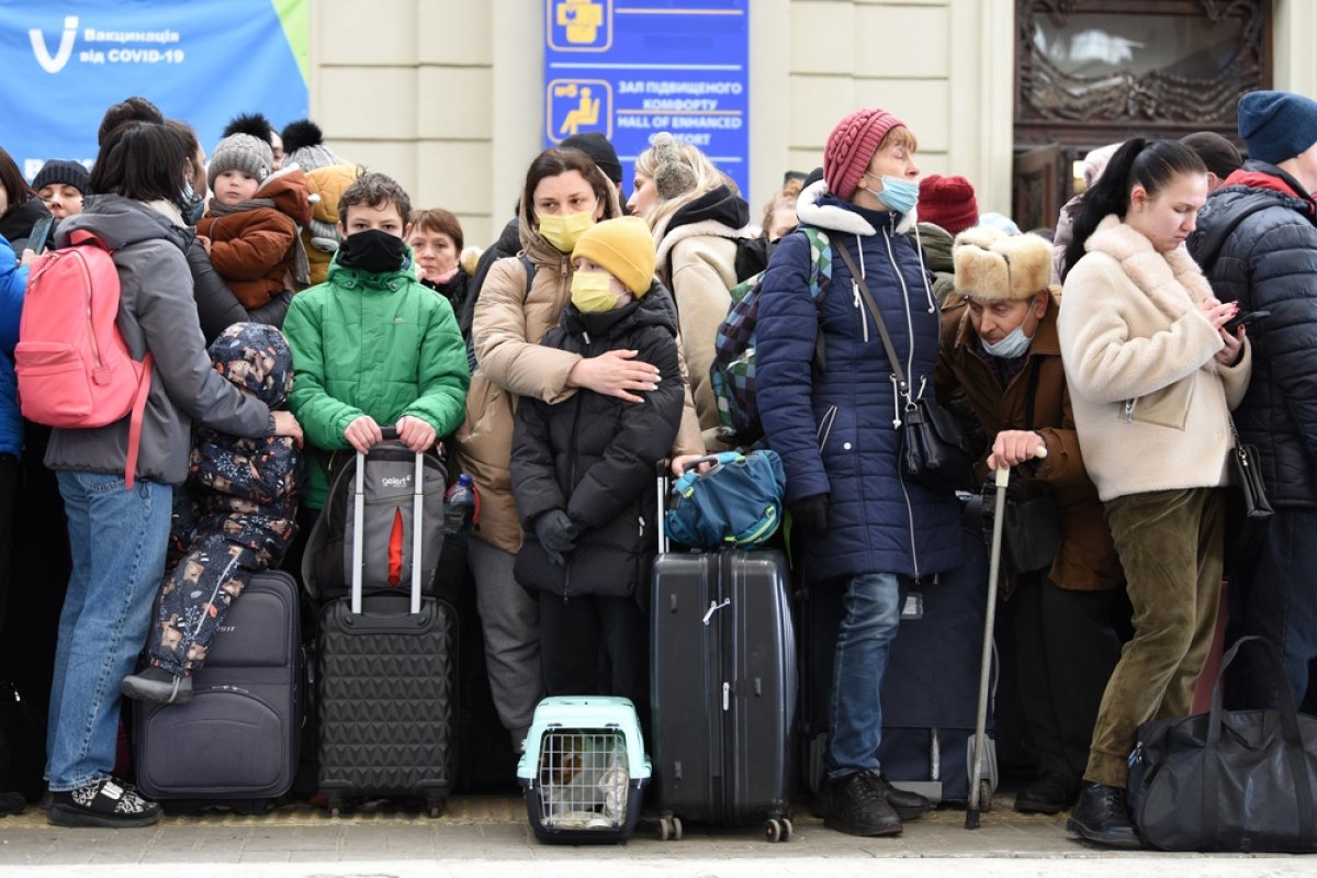 Putin, Ukrayna dan Rusya ya gelen sığınmacılara yardım kararını imzaladı #1