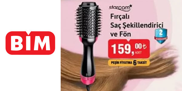 Starcom fırçalı saç şekillendirici ve fön kullananlardan yorumlar