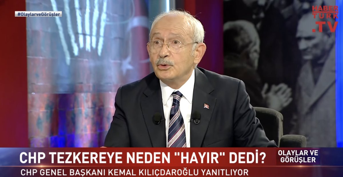 Kemal Kılıçdaroğlu: Bundan sonraki tüm tezkerelere hayır diyeceğiz #2