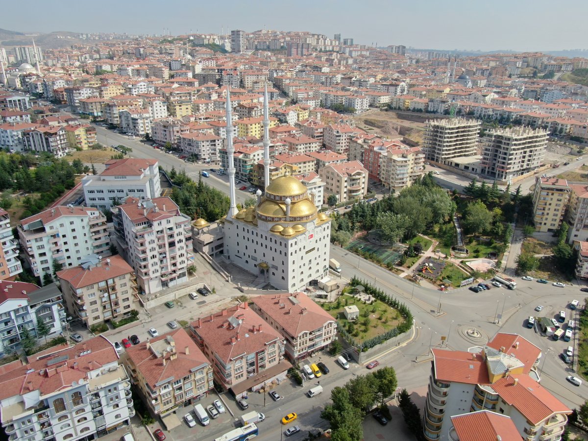 Ankara nın  apartman cami si 11 yıl sonra tamamlandı #3