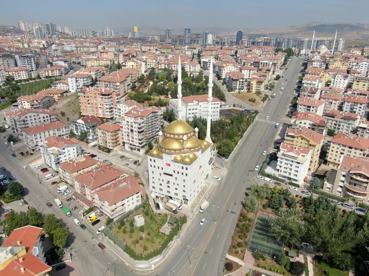Ankara nın  apartman cami si 11 yıl sonra tamamlandı #2