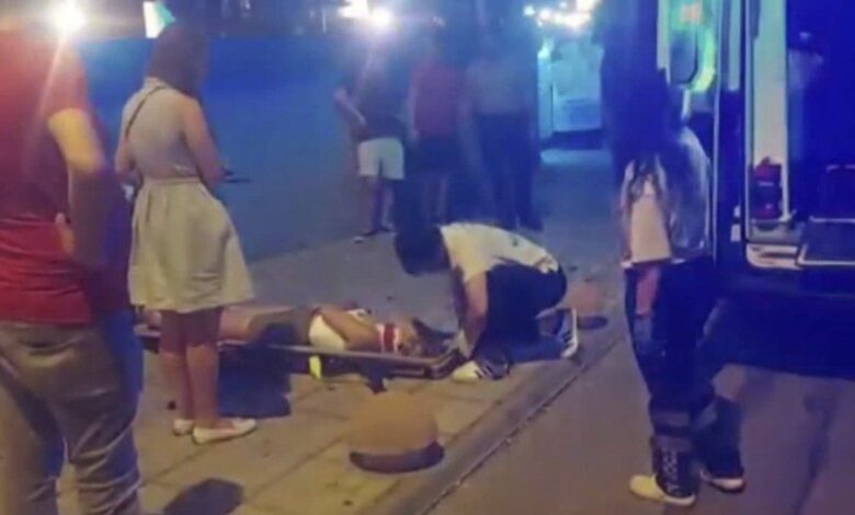 Kadıköy'de gece kulübünde yüksekten düşen kadın ağır yaralandı