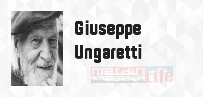 Profil - Giuseppe Ungaretti Kitap özeti, konusu ve incelemesi