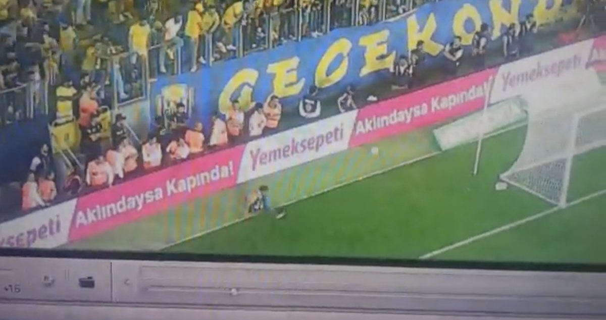 Ankaragücü - Beşiktaş maçındaki olayların görüntüleri #5