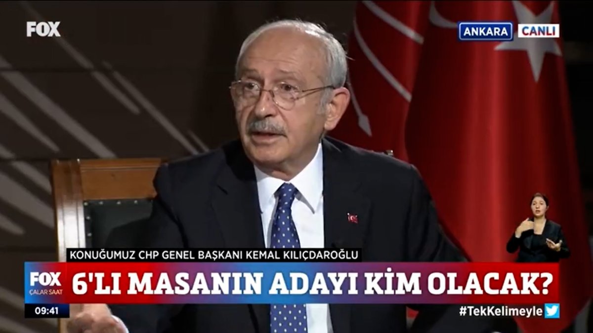 Kemal Kılıçdaroğlu ndan Cumhurbaşkanı adaylığı mesajı #1