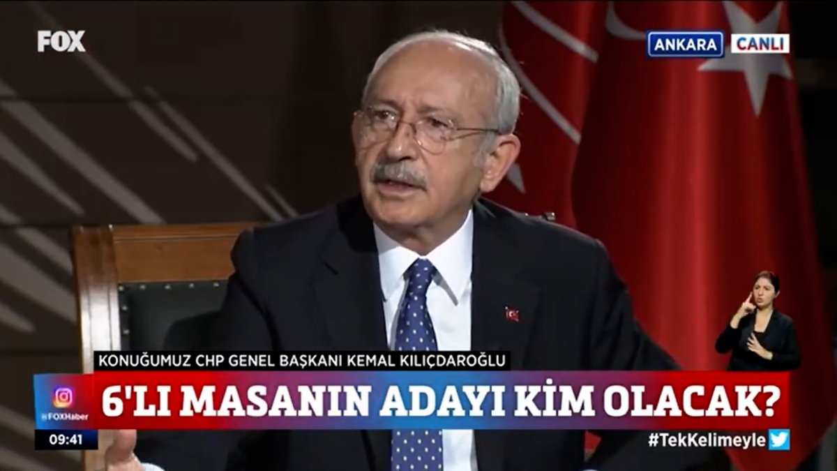 Kemal Kılıçdaroğlu ndan Cumhurbaşkanı adaylığı mesajı #2
