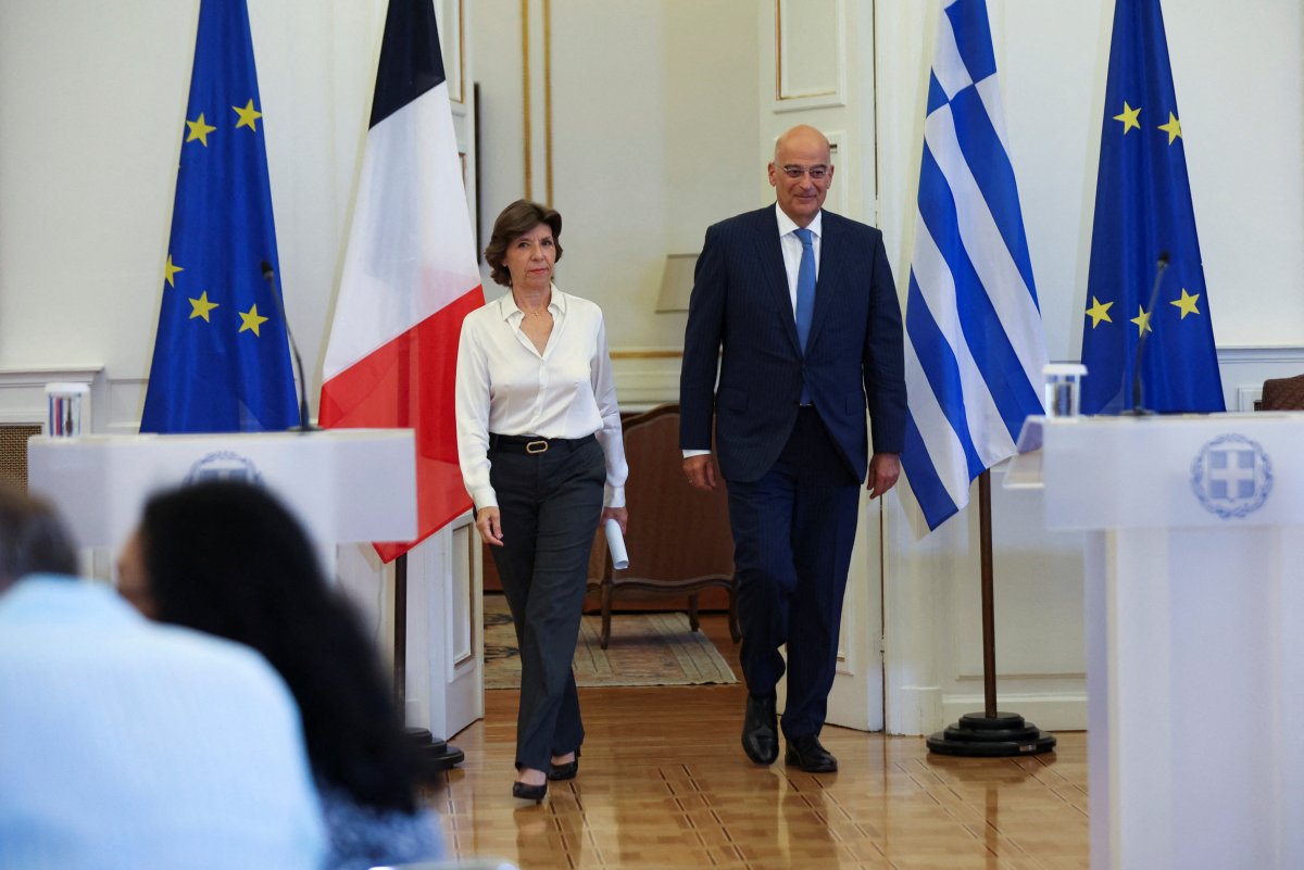 Fransa, Türkiye ye karşı Yunanistan a destek açıklaması yaptı #4
