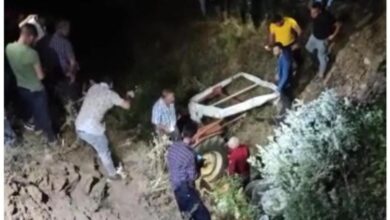 Manisa’da traktör uçuruma yuvarlandı: 1 ölü, 1 yaralı