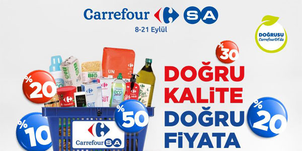 Carrefour indirimli ürünler kataloğu 8-21 Eylül 2022