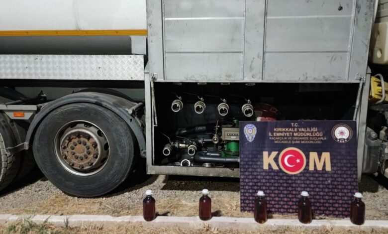Kırıkkale'de 25 bin 140 litre kaçak akaryakıt ele geçirildi