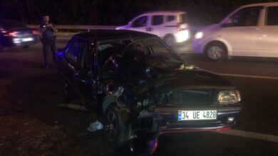 TEM'de alkollü sürücü kaza yaptı: 1 yaralı