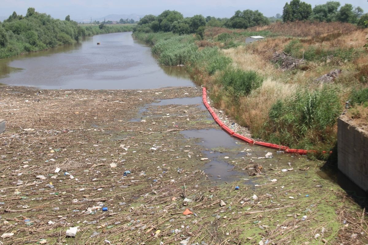 Büyük Menderes Nehri’ndeki kirlilik çevreyi tehdit ediyor #1