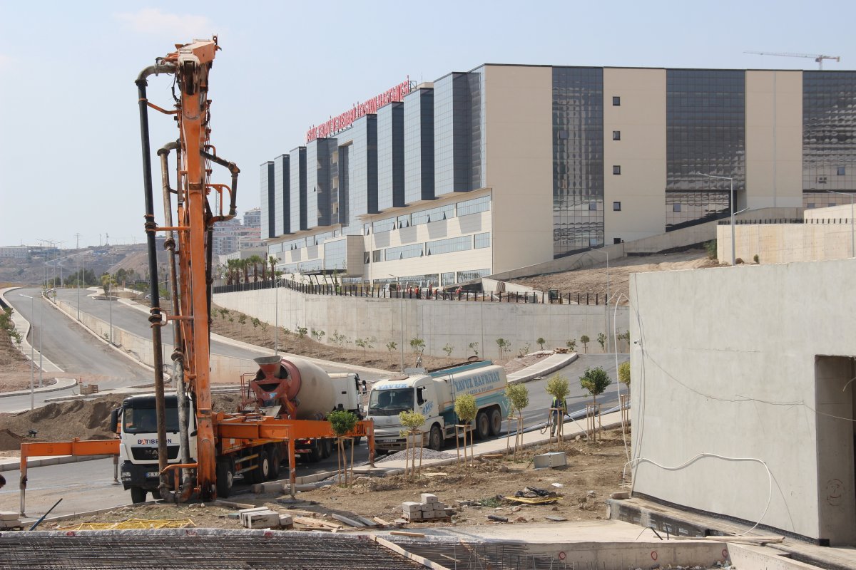 İzmir Şehir Hastanesi çalışmalarında sona yaklaşıldı  #5
