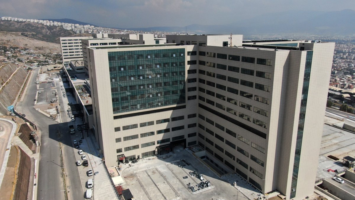 İzmir Şehir Hastanesi çalışmalarında sona yaklaşıldı  #2