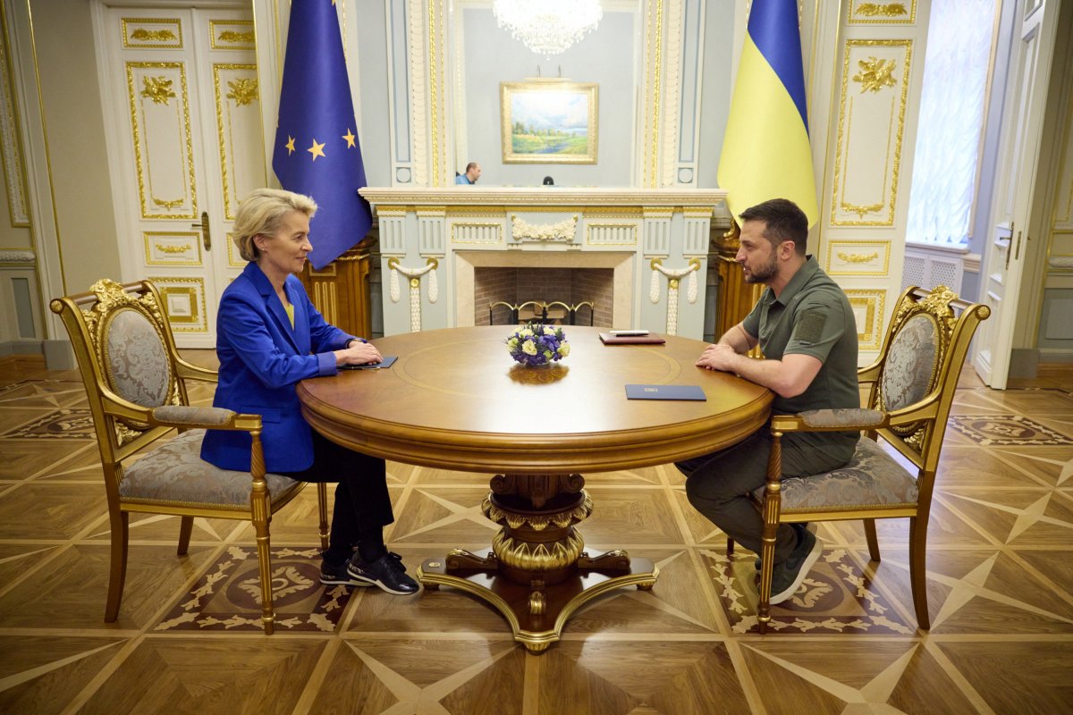 AB Komisyonu Başkanı Leyen den Ukrayna ya ziyaret #2