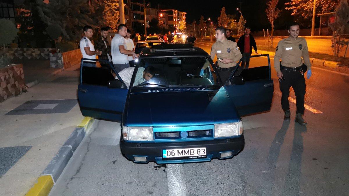 Aksaray da polisin alkollü sürücü ile imtihanı #6