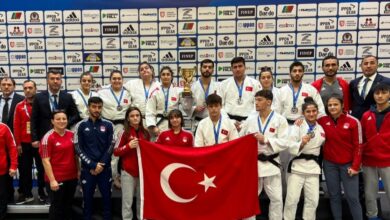 Gençler Avrupa Judo Şampiyonası'nda Türkiye ikinci oldu