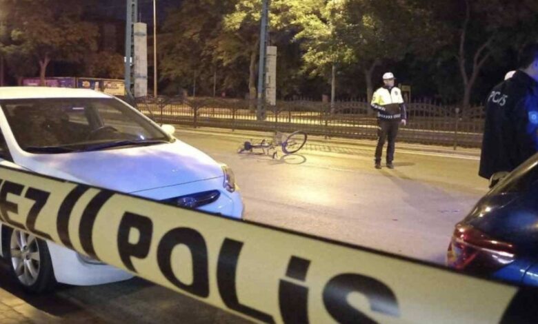 Konya'da bisikletlinin ölümüne neden olan alkollü sürücü, 7 araca çarptı