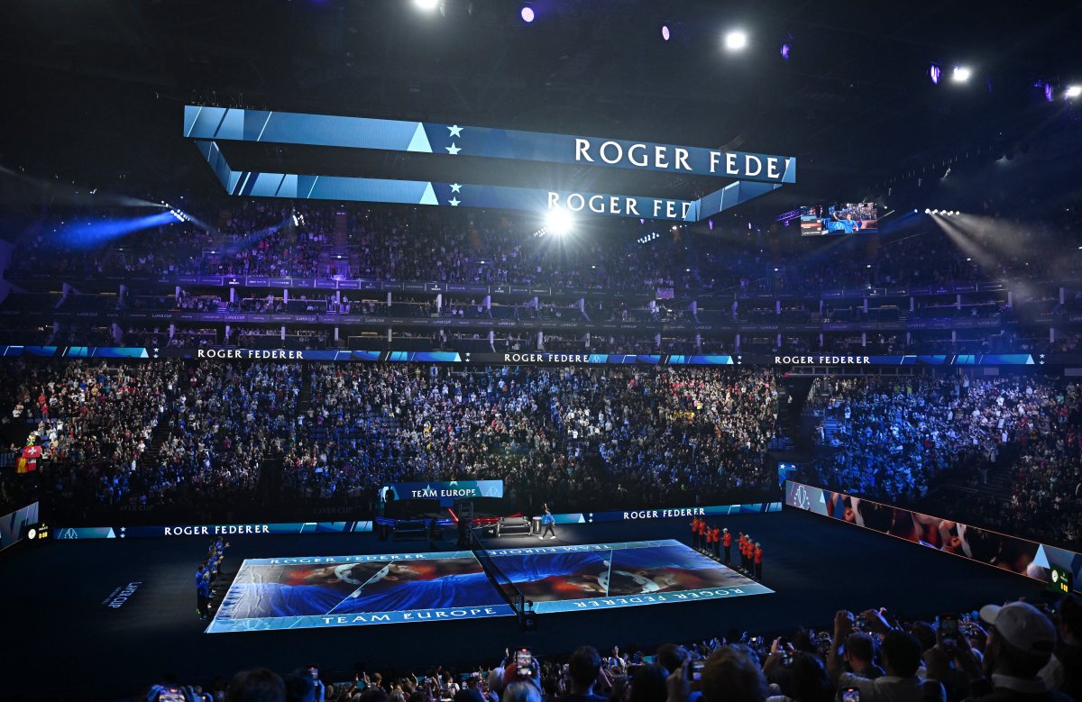 Tenisin efsane ismi Roger Federer kortlara veda etti #1