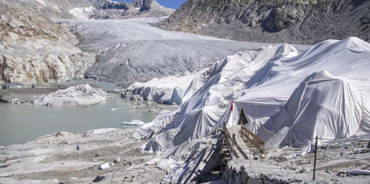 İsviçre, buzulların erimesine karşı 3 milyar frank harcayacak #1