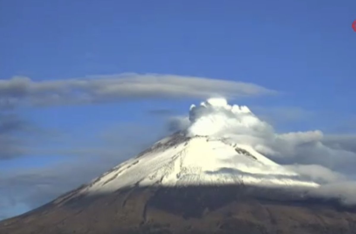 Meksika da Popocatepetl Yanardağı’nda son 24 saatte 2 patlama #2