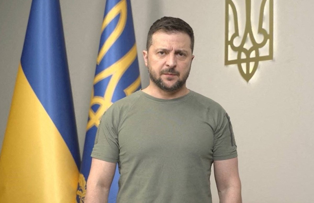 Zelensky den Donbas ta yapılan Rusya ya katılım referandumuyla ilgili açıklama #1