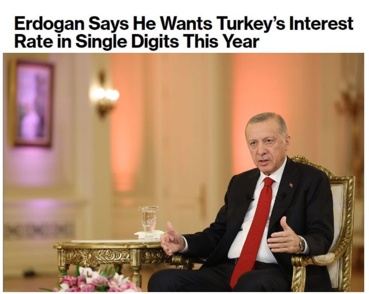 Cumhurbaşkanı Erdoğan ın faiz mesajı, dünyada yankı uyandırdı #2