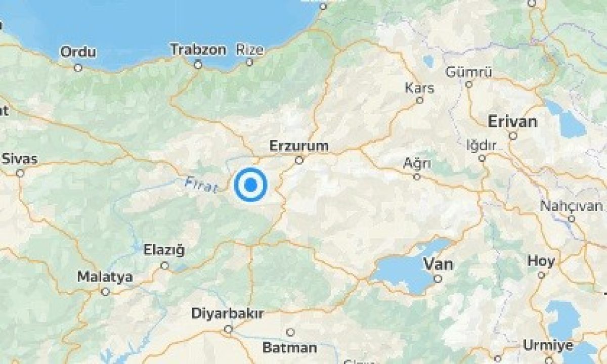 Erzincan da 4.4 büyüklüğünde deprem #1
