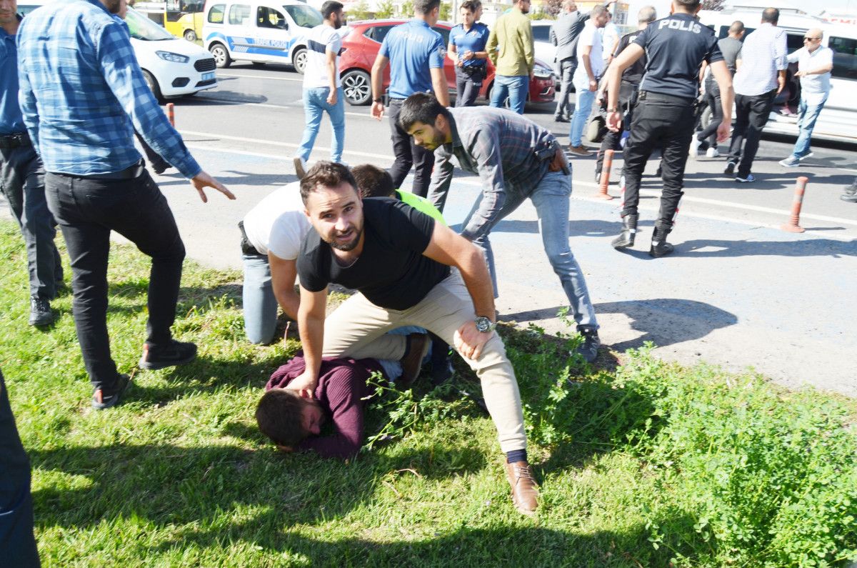 Aksaray da polisten kaçan uyuşturucu şüphelileri: Kaçmadık, hastaneye gidiyorduk #1