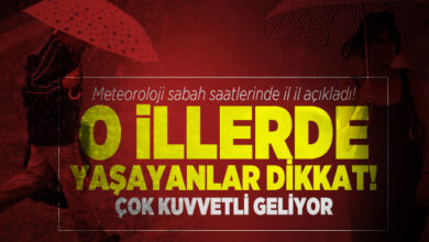 81 il için bu sabah duyuruldu! Ankara İstanbul İzmir dikkat! Yarına kadar çok kuvvetli olacak: Önlem almayan yanar